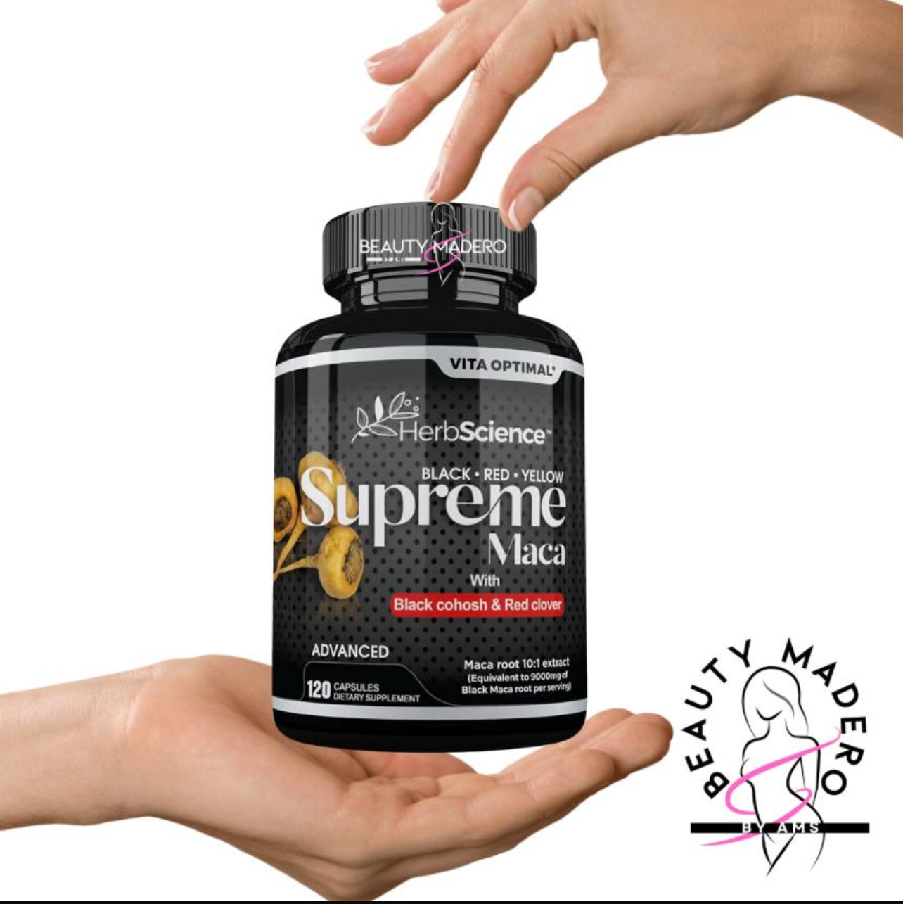 Cure Maca Bio – Volume Fessier Naturel (2 mois)